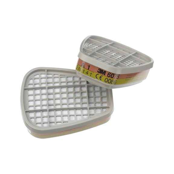 Gas and combined filter 3M 6075 A1 + formaldehyde - GAS-KOMBIFILTER-3M-A1-6075-PAIR