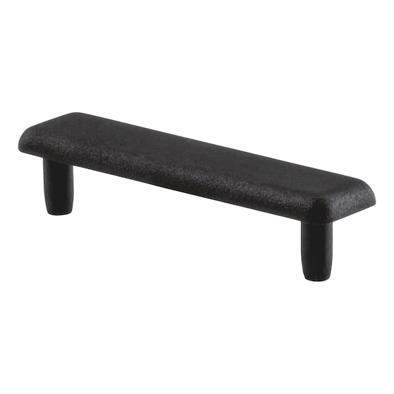 Abdeckkappe für Profilschienen - ABDEKA-I-PA-SCHW-PRFLSHN-10X40MM