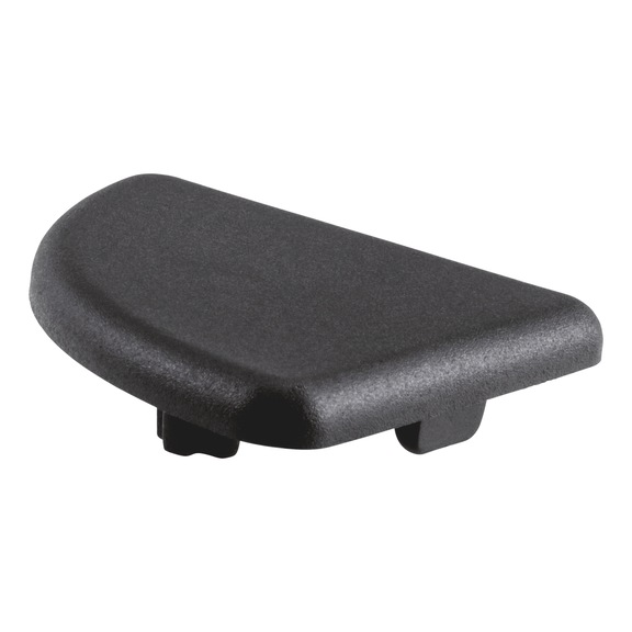 Abdeckkappe für Profilschienen - ABDEKA-I-PA-SCHW-PRFLSHN-90°-40X40MM