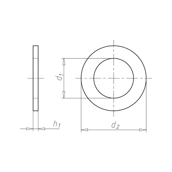 Rondelle Piatte In Acciaio Zincato M8 - 5 Pezzi 8x24mm, ISO 7093, Per Collegamenti Elettrici E Meccanici - Foto 9