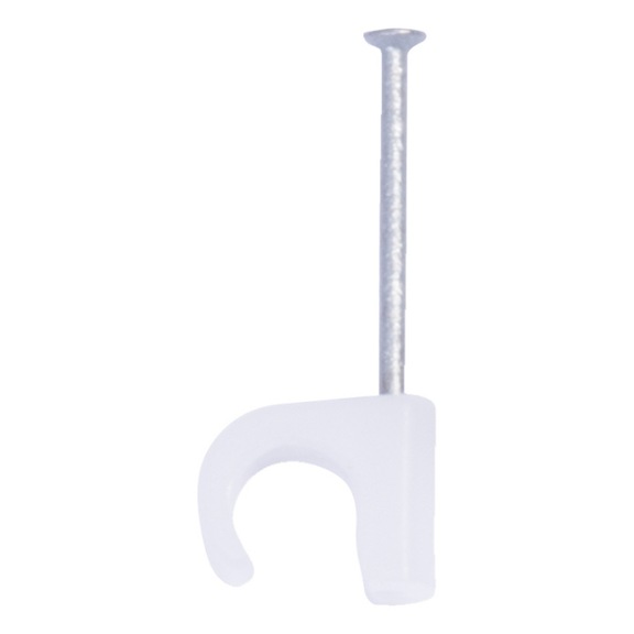 Kabelclips - RUND KABELCLIPS GRÅ 5-7MM (5-7)