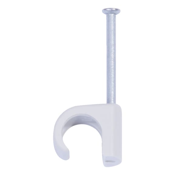 Kabelclips - RUND KABELCLIPS GRÅ 8-12MM (8-12)