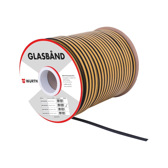 Glasbånd - GLASBÅND 4X10 MM  125 M