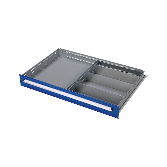 Schubladen-Einteilungs-Set BASIC, 5-fach - EINTLNG-SET-(F.SLSHRNK-700B)-5FACH-KH100