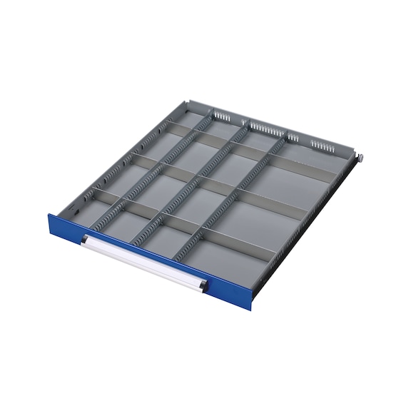 Indelingsset voor lade KWB, 16 vakken - DIVIDRSET-F.DRWR-KWB-KH40-16FLD