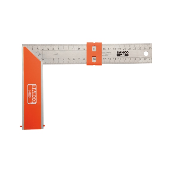 Suorakulma Bacho - SUORAKULMA 300 MM ASTEIKOLLA RST BAHCO