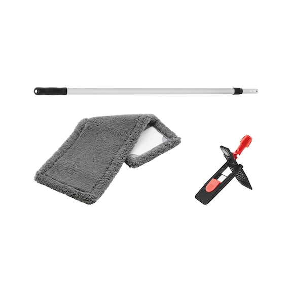 Microfibre flat mop cover set 5 pcs - WPRCOVER-MICROFIBER-UNIVERSAL-SET-5-PCS