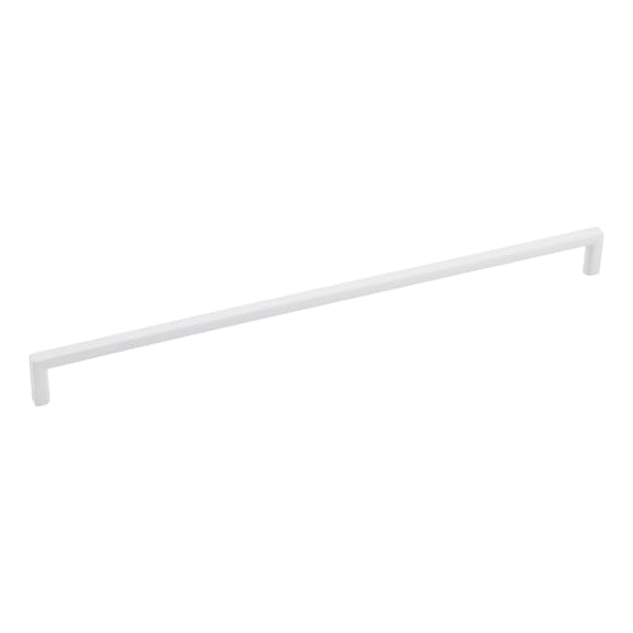 MG-ZD 21 designer furniture handle - HNDL-DESIGN-MG-ZD21-WHITE-MATT-320MM