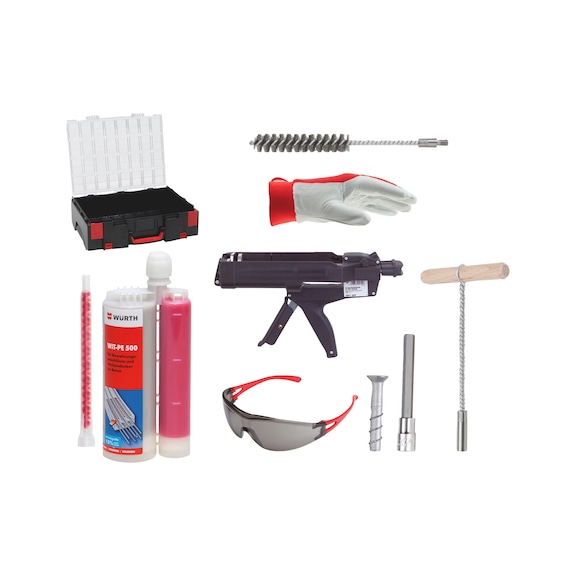 Tarmac screw anchor starter set 53 pieces - ANCMNT-ASPHSCRANC-BEGINNER-SET-10PCS