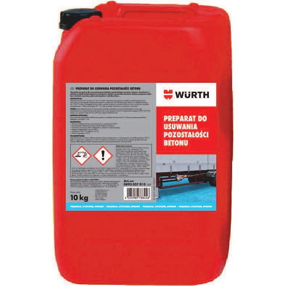 Cement residue remover - CLNR-VEH-CONCRETE/CALCIFICATION-10LTR