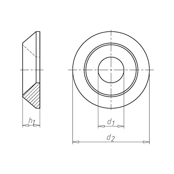 Kraalring/sluitring staal verz. voor ASSY