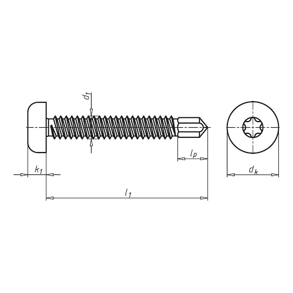 Viti Autofilettanti Testa Pan Pozi #8 Acciaio Inox A2 - Nuts About Bolts