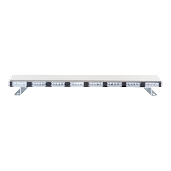 LED warning light bar, 18 x 4 LED - WARNLGHTBAR-18X4LED-57W-100CM