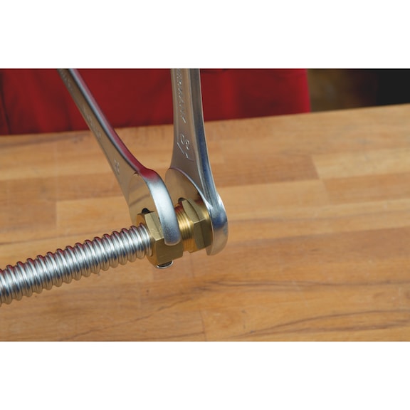 Plug-in screw connection with clamping ring - 5