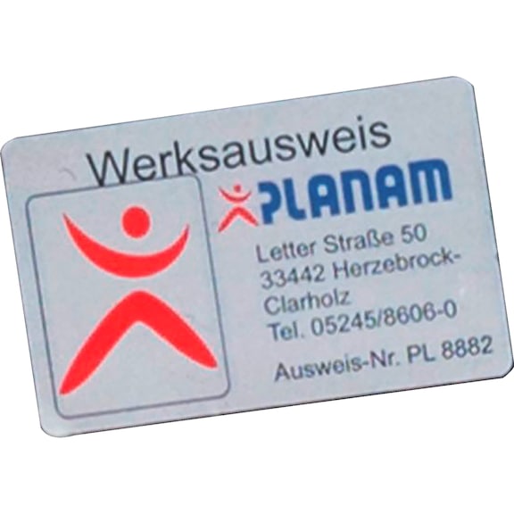 Work clothes accessories Planam ID card pocket for Secu parka - BAG-PLANAM-6005001-SZUNIVERSAL