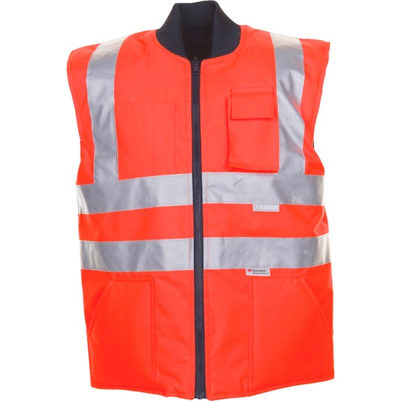 High-visibility vest Planam winter vest - VEST-PLANAM-2071044-S