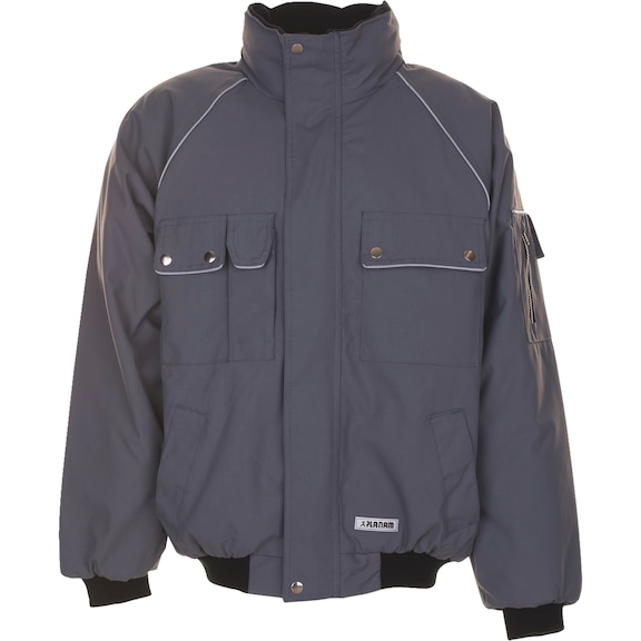 Work jacket Planam Canvas 320 winter bomber jacket - BLSN-PLNM-2183048-AUTONEUM-GRY-M-SPC