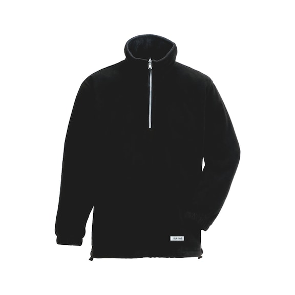 Work jumper, half-zip Planam Relex fleece half-zip sweater