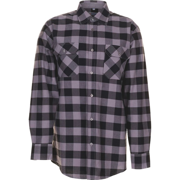 Arbeitshemd langarm Planam Squarehemd - HEMD-PLANAM-0492039-GR39/40