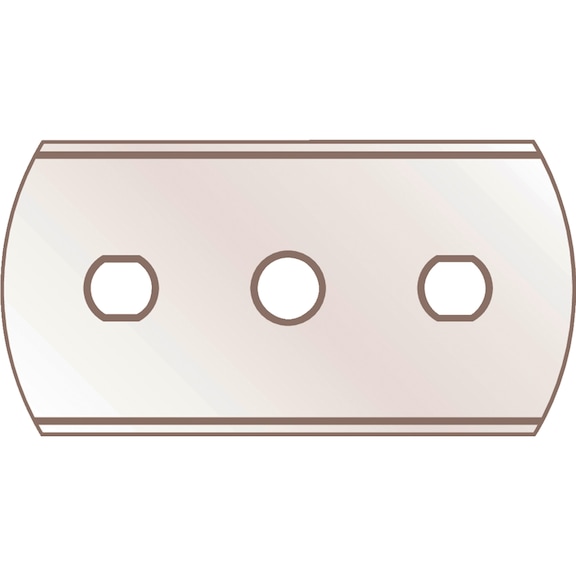 Knife blade Martor industrial blade no. 36020 - BLADE-MARTOR-INDUSTRIAL-BLADE-NR.-36020