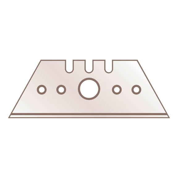 Knife blade Martor trapezoidal blade no. 54065 - BLADE-MARTOR-TRAPEZOID-BLADE-NR.-54065