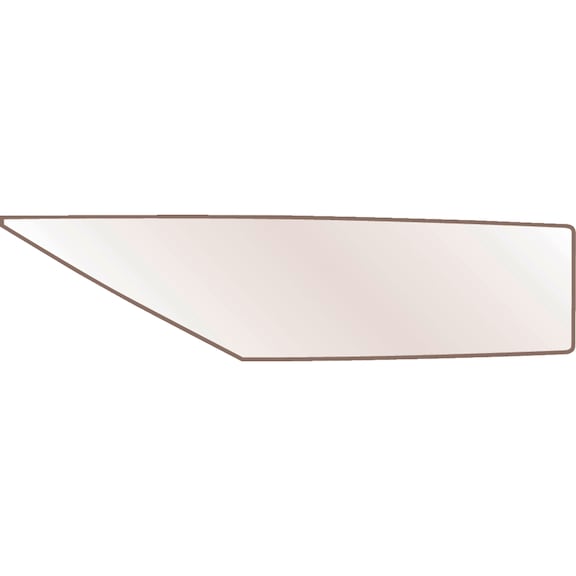 Klinge Messer Martor Keramikklinge Nr.170 - KLINGE-MARTOR-KERAMIKKLINGE-170.55