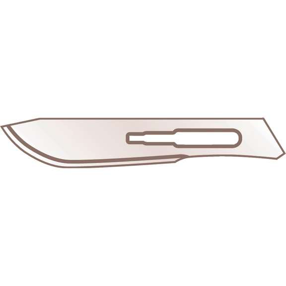 Knife blade Martor scalpel blade no. 10 - BLADE-MARTOR-SCALPEL-BLADE-NR.-10