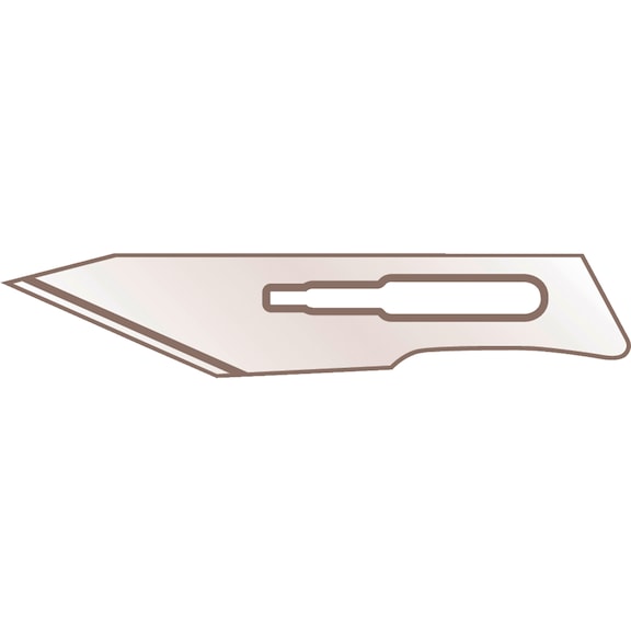 Knife blade Martor scalpel blade no. 1031 - BLADE-MARTOR-SCALPEL-BLADE-NR.-1031