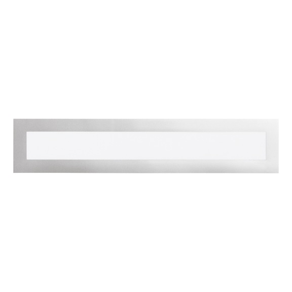 Info-Rahmen für Überschriften, magnetisch - DOKUHALT-MAGN-UEBERSCHRIFT-A3-SILBER