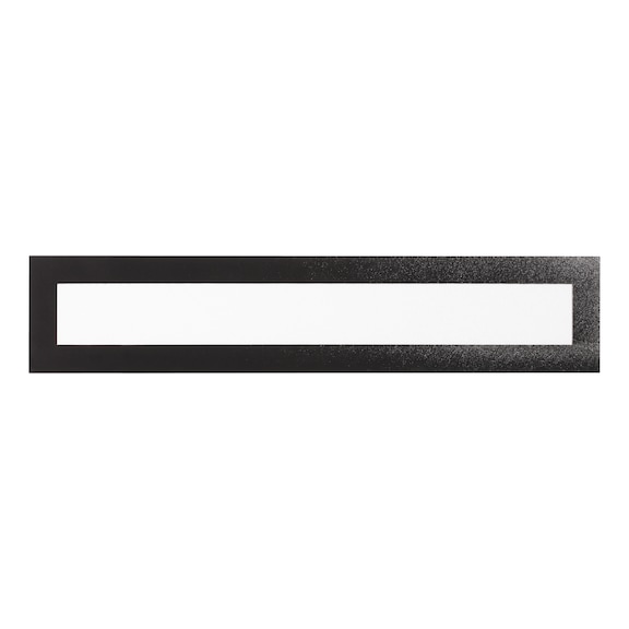 Info-Rahmen für Überschriften, magnetisch - DOKUHALT-MAGN-UEBERSCHRIFT-A3-SCHWARZ