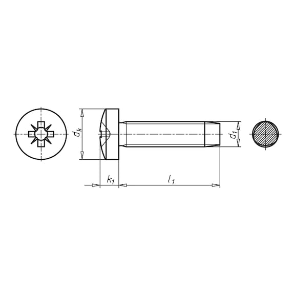 500 Viti Testa Cilindrica 10-32 X 1 Pollice - Acciaio Inox 18-8, Filettatura Fine