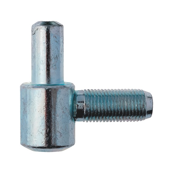 Pipo menteşe, iki par&ccedil;alı, kısa - SPGTHNGE-2PRT-FRMDR-ST-M10-16MM-ZN