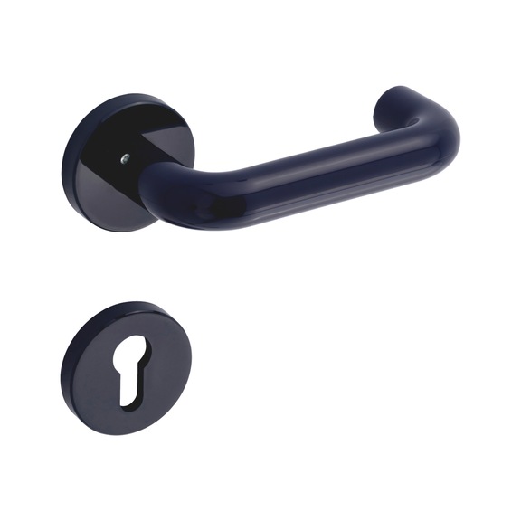 Door handle Polyamide - DH-PLA-PA102-ROS/D23-KH/CK-DARKBLUE