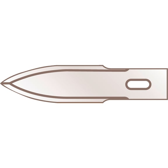 Klinge Messer Martor Konvexklinge Nr.623 - KLINGE-MARTOR-KONVEXKLINGE-623.50