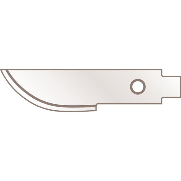 Knife blade Martor convex blade no. 679 - BLADE-MARTOR-CONVEX-BLADE-NR.-679