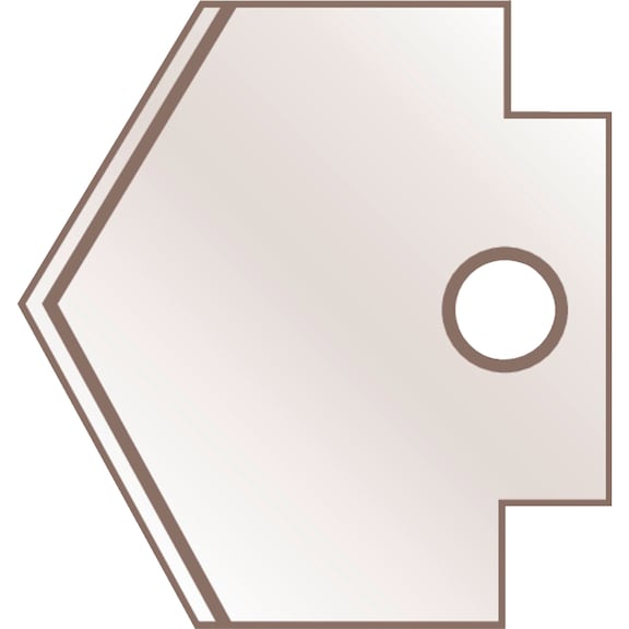 Pointed blade Martor no. 760 - BLADE-MARTOR-POINTED-BLADE-NR.-760