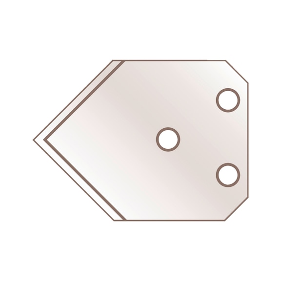 Knife blade Martor pointed blade no. 761