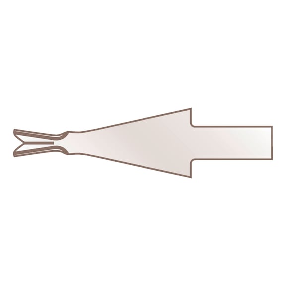 Lame de couteau Martor Lame pour rogner n&ordm; 674 - BLADE-MARTOR-TRIMMING-BLADE-NR.-674