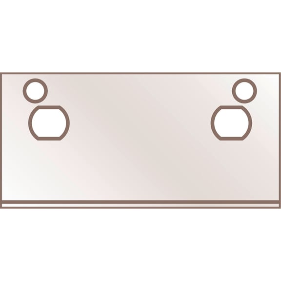 Knife blade Martor industrial blade no. 81 - BLADE-MARTOR-INDUSTRIAL-BLADE-NR.-81