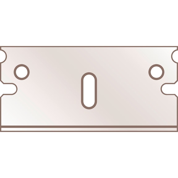 Lame de couteau Martor Lame industrielle n&deg; 65 - BLADE-MARTOR-INDUSTRIAL-BLADE-NR.-65