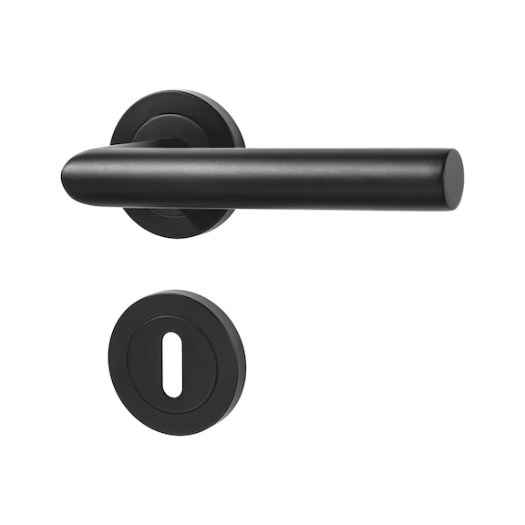 A 55 door handle - DH-A2-A55-ROS-KH-BLACK-MATT