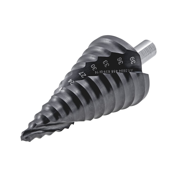 HSS TIN Stufenbohrer 4 - 12 mm Schälbohrer Konus Kegel Metall Bohrer Aufweiter 5906741692601