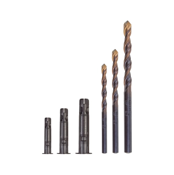 Plastic anchor Shark Pro with drill 506 pieces - DWL-SORT/SET-SHARK-PROFES-MFD-DRLR-506TL