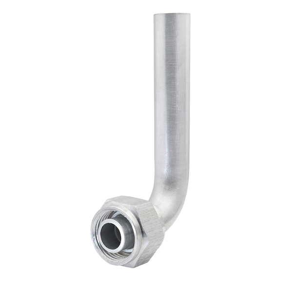 90° connection with female thread