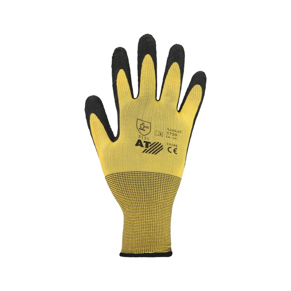 Protective glove, knitted and coated Asatex 3750 - GLOV-ASATEX-3750-SZ7