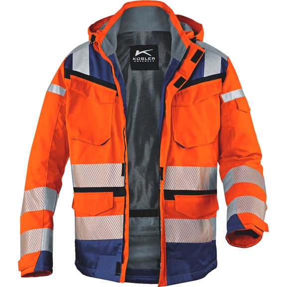 Work jacket Kübler Reflectiq 1307 8332 - JACKET-KUEBLER-13078332-3748-SZ3XL