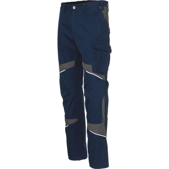 Work trousers Kübler Activiq Cotton+ 2550 3421 - PANTS-KUEBLER-25503421-4897-SZ50