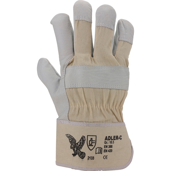 Protective glove, leather Asatex ADLER C - HNDSHH-ASATEX-ADLER-C-GR9