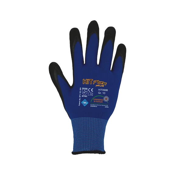 Protective glove, nitrile, Asatex HIT099B