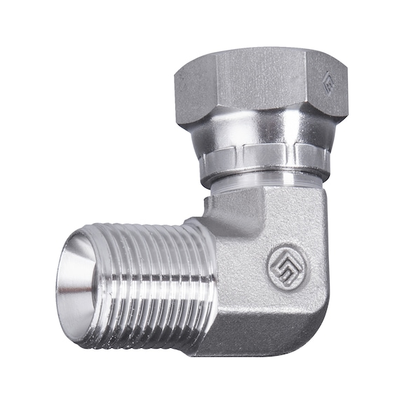 BSP Kulmanippa A4 90-astetta ulko/sisäkierre